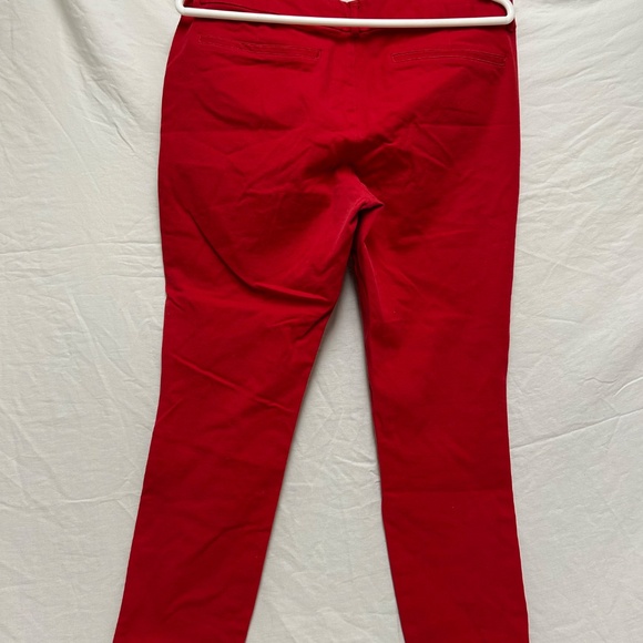 Red Old Navy Skinny Ankle Jeans - Picture 4 of 5